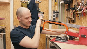 This Home Made Power Hacksaw Cuts Quick And Clean