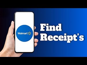 How to Find Receipts in Walmart App