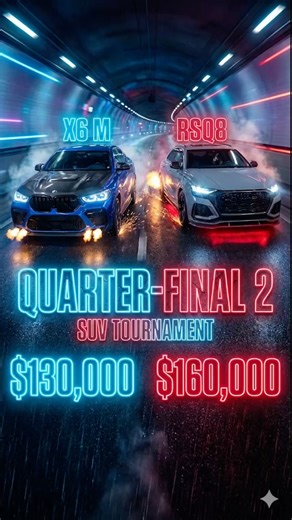 QUARTER-FINAL 2: BMW X6 M vs RSQ8 ⚡ WHO GOES TO THE SEMI-FINALS?! 😳🔥