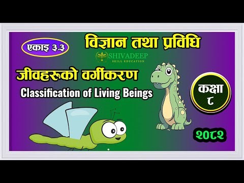 Class 8 Science and Technology Chapter 3, Classification of Living Beings, Exercise 3.3