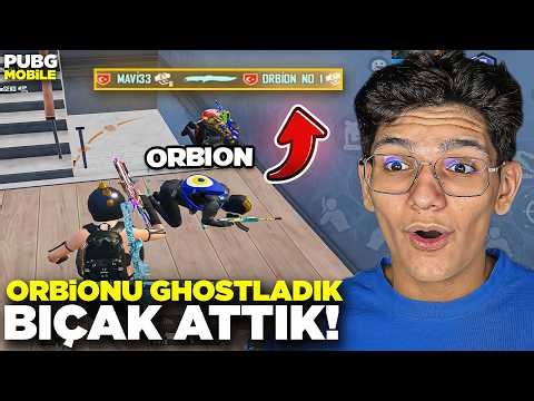 I GHOSTED ORBION AND I THROWED A KNIFE! IT'S CRAZY - PUBG MOBILE