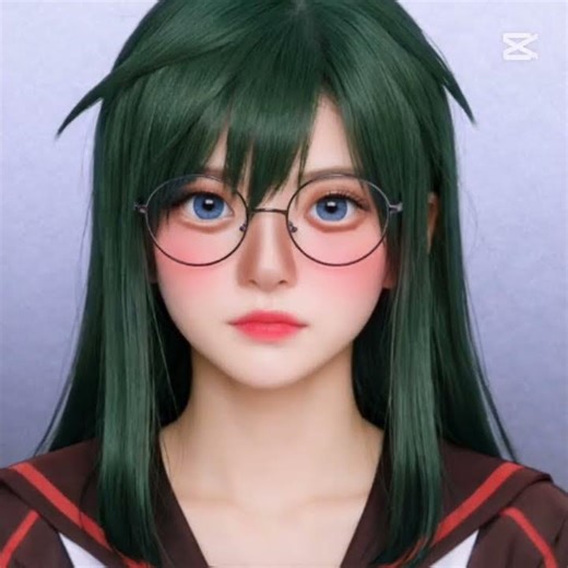Honami Real version cosplay# edit. 1989 mod yandere simulator.💚💚💚💚💚💚💌