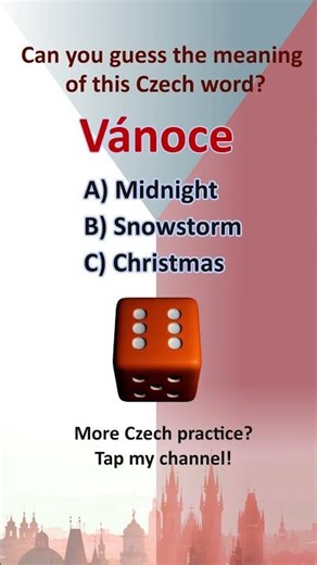 Guess This Czech Word! 🇨🇿 (#42) #learnczech #quiz #ceskyjazyk #english #czechlisteningpractice
