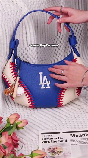 Stylish Dodgers Hobo Bag for Game Day