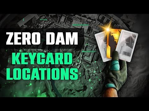 Every Keycard Location on Zero Dam in Delta Force