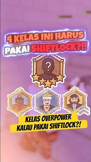 4 Classes that require Shift Lock?!😭 #roblox #99nightintheforest #robloxedit #robloxgames