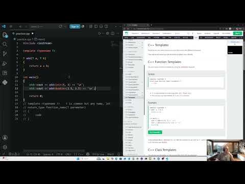 My journey learning C++, part 51: Class, discovering templates