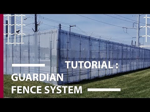 How to install the Guardian fence system in 5 steps | Betafence