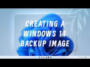 Detailed Tutorial for Creating a Windows 11 Backup Image and Restoring From It