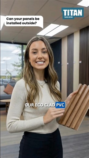 Can I install these panels outside?" 🤔 ​Here is the breakdown so you can choose the right material for your project: ​❌ Ecoclad Internal Cladding: These are designed strictly for your interiors. They add warmth and texture to living rooms, hallways, and bedrooms, but they aren’t built to handle the rain or harsh sun. ​✔️ WPC Outdoor Panels: If you want that timber look for your façade or alfresco area, this is what you need. Our Wood Plastic Composite (WPC) range is specifically engineered to r