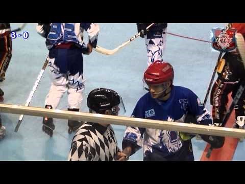 ROLLER HOCKEY CHAMPIONNAT ELITE LES YETI'S VS LES CONQUERANTS 17 NOVEMBRE 2012 A GRENOBLE