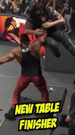 New Announce Tble Finishers in #wwe2k25