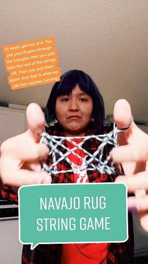 Navajo rug string games #indigenousday #indigenoustok #navajo #navajotok #roomtour #weekendvibes #stringgames