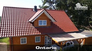 Wooden log home with a lot of style and a MUST SEE interior, watch the Video for the full tour here -> http://bit.ly/2njJYos | Log Homes