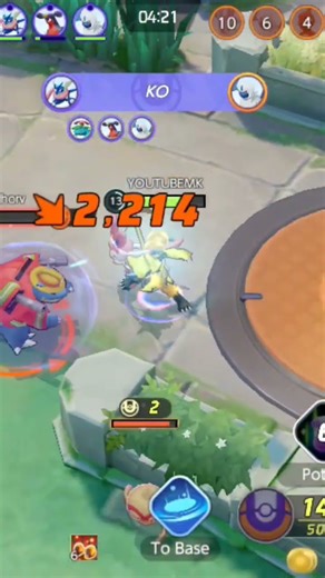 1vs4 with zeraora in pokemon unite