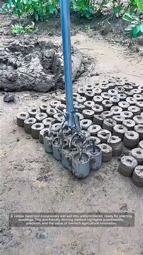 Manual Soil Block Making | Sustainable Farming Technique!