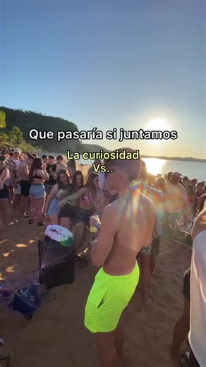 Beach Party Fun: Dancing and Socializing with Friends