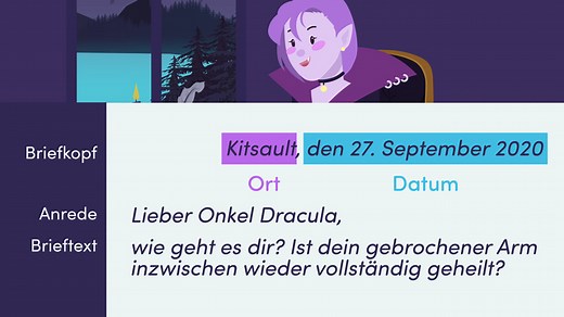 Einen persönlichen Brief schreiben / eine persönliche E-Mail schreiben | sofatutor.com
