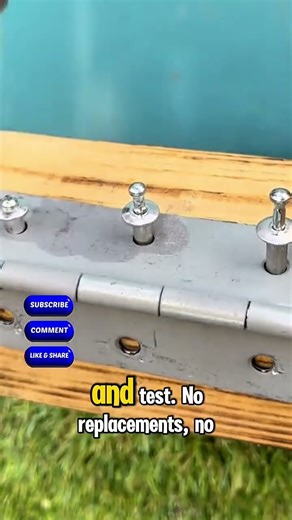 Fast & Firm Hinge Fix Tutorial! 🧰🔥