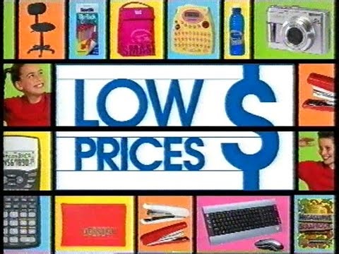 Officeworks 'The Biggest Back To School Ever' Australian TV Ad (January 2006)