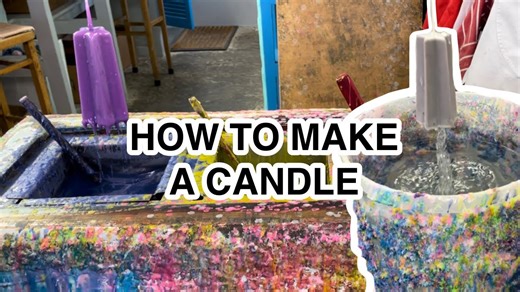 How to make a candle-ish craft