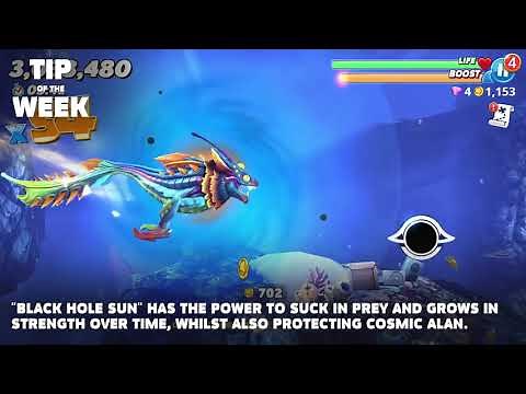 Cosmic Alan: Black Hole Sun Trailer - Hungry Shark World