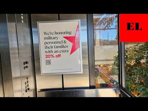 Vintage, Scenic Otis Hydraulic Elevator - Macy's Columbia Place Mall (Columbia, SC)