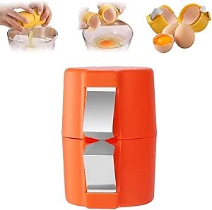 Egg Shell Opener for Hard Boiled Eggs, Cracker Tool - 1 PCS-Orange