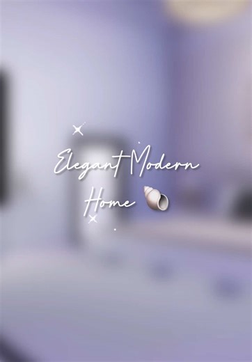 Elegant Modern Home 🐚 Adopt Me! Roblox | Tutorial on my YouTube channel (Link in my bio) #roblox #robloxbuild #adoptme #adoptmehouse #adoptmeroblox #parati #fypシ