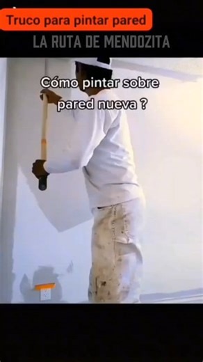 Cómo pintar sobre una pared nueva #fblifestyle #larutademendozita #pintoresdecasas #pinturayacabados #pintorperuano #pintoresperuanos #pintoresprofesionales | La Ruta de Mendozita