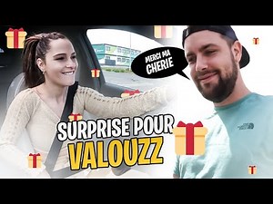 Je prends la voiture de Valouzz en cachette pour lui faire une surprise 😍