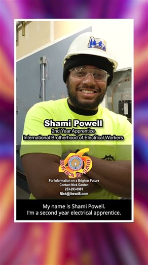 Proud to be a second-year electrical apprentice! 💪 The union program has been an amazing opportunity - getting paid to learn, with tons of variety in the work. Wish I had done this right out of high school instead of wasting time with non-union. If you're looking to get into the trades, I highly recommend checking out the apprenticeship programs. #electrician #apprenticeship #tradelife #unionstrong | IBEW Local 46
