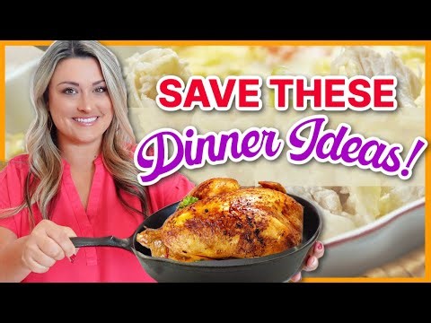 4 QUICK & EASY Recipes using CHICKEN! 🍗 | DELICIOUS Family Dinner Ideas