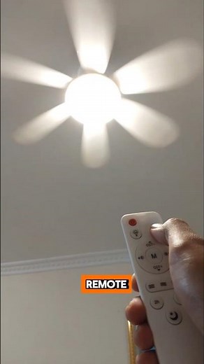 2-in-1 LED Ceiling Fan Light with Bright and Strong Wind | Remote Control