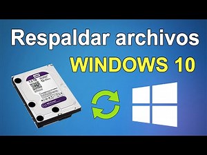 Como crear un RESPALDO de ARCHIVOS en WINDOWS 10 antes de FORMATEAR (respaldo externo) 🔥🔥