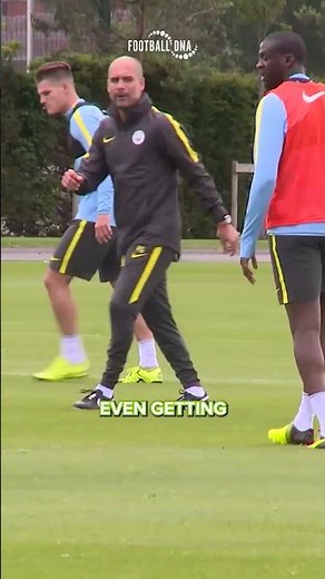 Pep Guardiola's FIRST training session at Man City