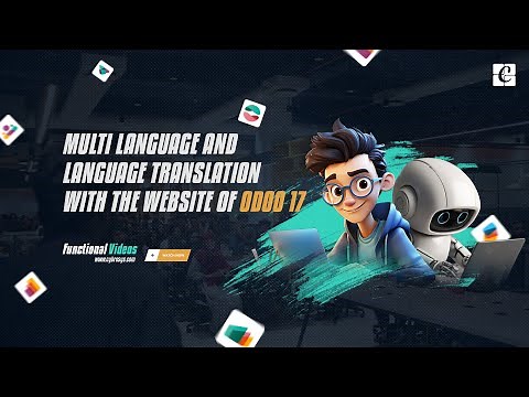 How to Configure Multi-Language & Language Translation in Odoo 17 Website App | Odoo 17 Tutorials