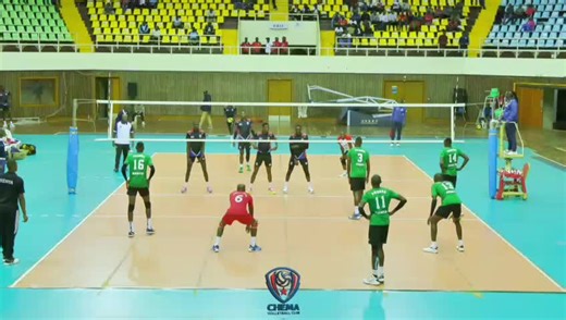 Exciting Volleyball Match Between Prisons Kenya