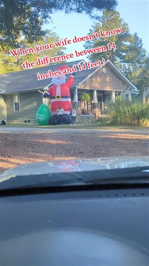 🎅✨ Make Your Yard the Star of the Season! Turn your home into a winter wonderland with this 14-foot TALL Inflatable Santa Claus! 🌲🎁 This giant Christmas inflatable grabs everyone’s attention — perfect for yards, driveways, rooftops, parties, or holiday displays. ✅ Weather-resistant & easy to set up — plugs in and inflates in seconds! ✅ Built-in bright LED lights shine all night long 🌟 ✅ Perfect for families, Christmas lovers, decorators, and anyone wanting the biggest, brightest holiday disp