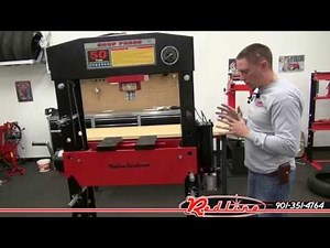 Redline RE50T 50 Ton Hydraulic Shop Press