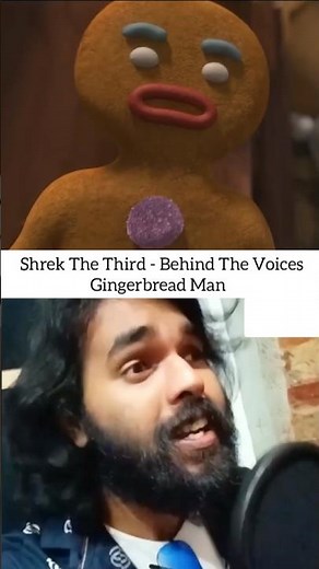 Shrek The Third Dubbing 🧌🥖 #shorts #shrek #shrekthethird #voiceactor #voice #artist #cartoon #movie