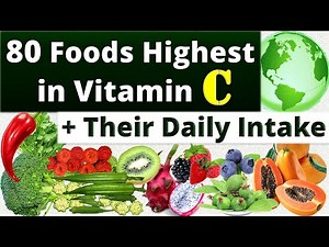 80 Highest in Vitamin C Foods on the Planet + How Much You Need Take Daily