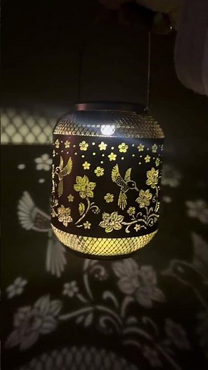 They are so bright and beautiful! Hummingbird Solar Lanterns Outdoor Waterproof Hanging Solar Lights