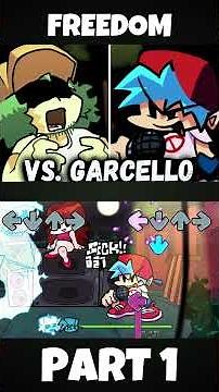 FNF - VS. GARCELLO [PART 1|Freedom] [PACKWATCHED] (FNF MOD) #shorts