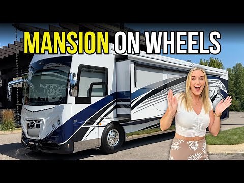 Tour this new $1.1M ultra LUXURY motorhome | 2025 American Eagle 45K