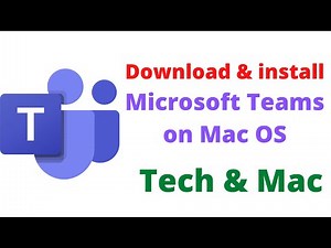 How to install Microsoft Office Teams on Mac