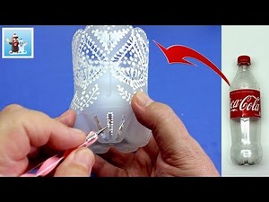 How to Reuse Plastic Bottle and Make an Awesome Vase