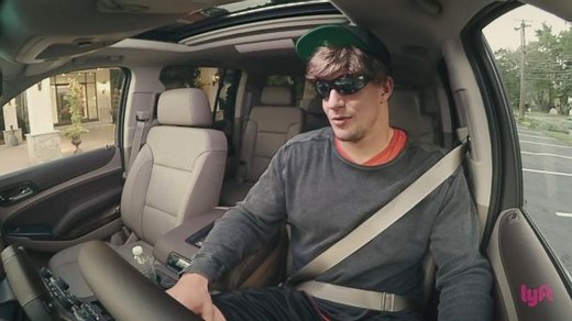 Gronk Goes Undercover as Lyft Driver