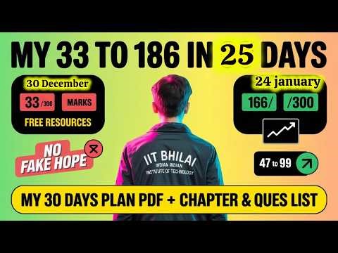 My 99%ile in 25 days💯 JEE 2026 Strategy 🔥| JEE mains roadmap | City intimation out | JEE 2026 city