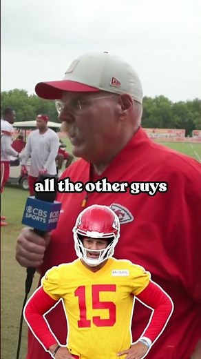 Andy Reid gives an update on Patrick Mahomes from his point of view.
